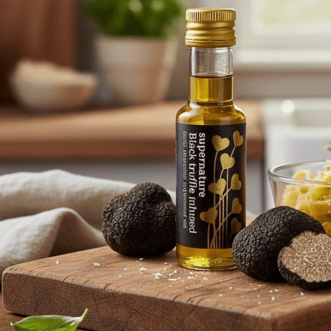 Infused Oil Black Truffles Supernature - Scottish Store & Deli