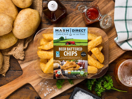 Beer Battered Chips MASH DIRECT 400g