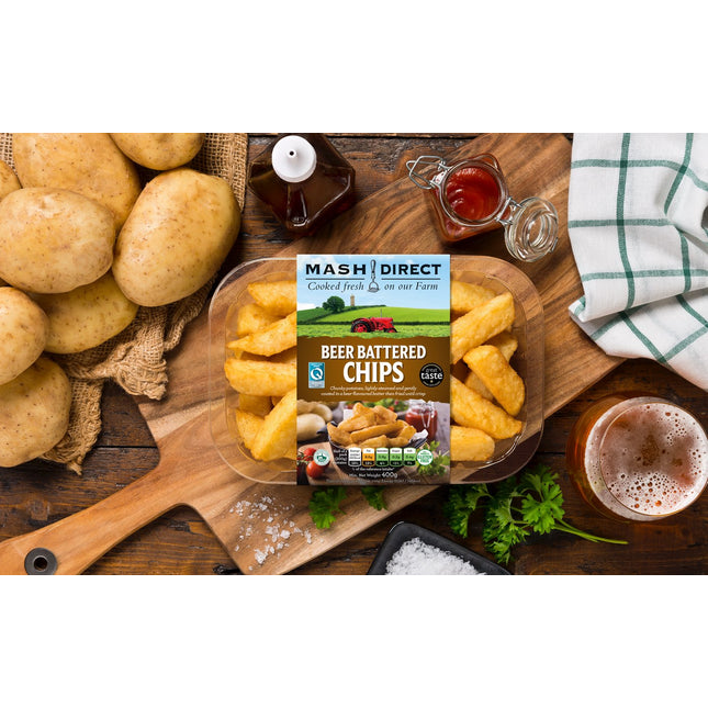Beer Battered Chips MASH DIRECT 400g
