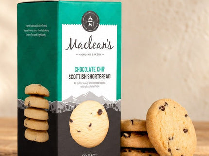 Chocolate Chip Shortbread - Maclean’s Highland Bakery - Scottish Store & Deli