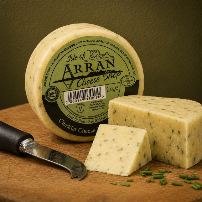 Arran Chive Flavoured Cheddar
