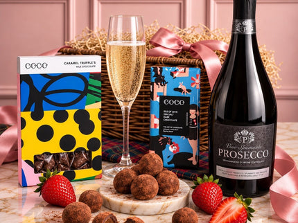 Prosecco, Double Chocolate & Caramel Truffle’s - Scottish Store & Deli