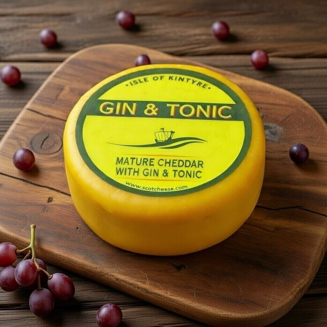 Gin & Tonic Isle Of Kintyre Truckle - Scottish Hampers