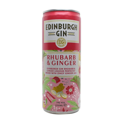 Edinburgh Gin Rhubarb & Ginger Liqueur 250ml