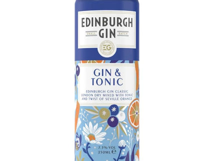 Edinburgh Gin With Tonic Can 250ml