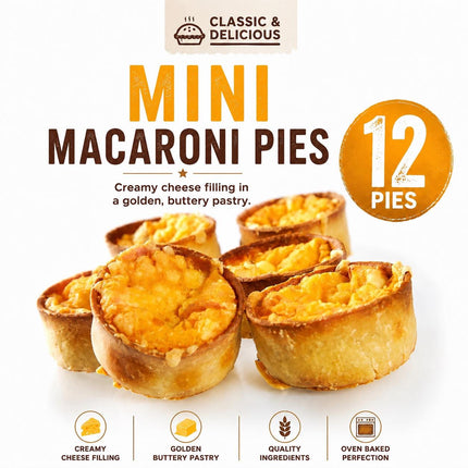 Macaroni Mini Pies x12