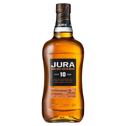 Jura 10 Year Old Aged Single Malt Scotch Whisky