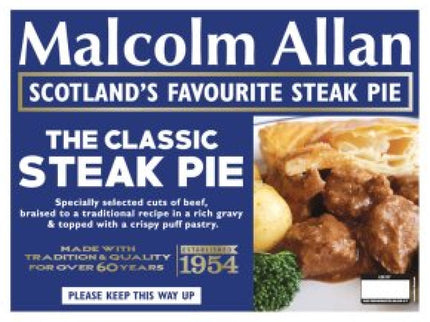 Steak Pie Malcolm Allan 1kg