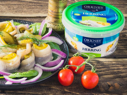 Orkney Dill Sweet Cured Herring - Scottish Hampers