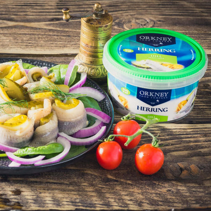 Orkney Dill Sweet Cured Herring - Scottish Hampers