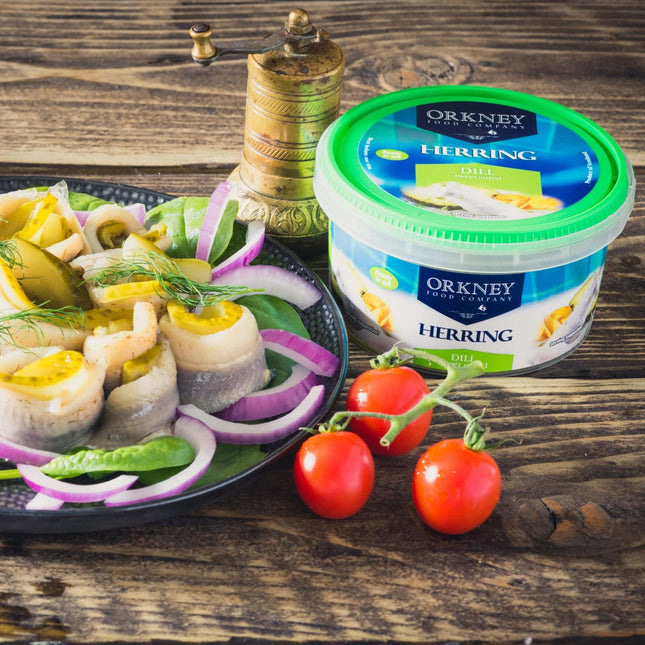 Orkney Dill Sweet Cured Herring - Scottish Hampers