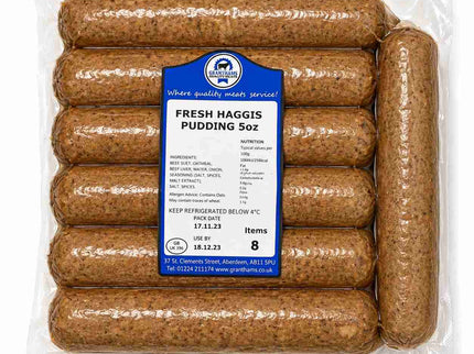 Haggis Puddings 8x5oz Mcwilliam