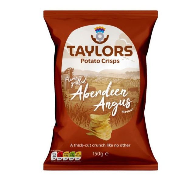 Flamegrilled Aberdeen Angus Crisps Taylors 40g - Scottish Store & Deli