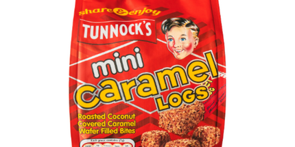 Tunnocks - Mini Caramel Logs Pouches 150g