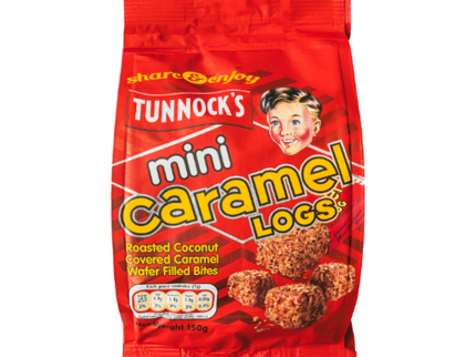 Tunnocks - Mini Caramel Logs Pouches 150g