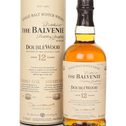The Balvenie DoubleWood Aged 12 Years Single Malt Scotch Whisky 70cl