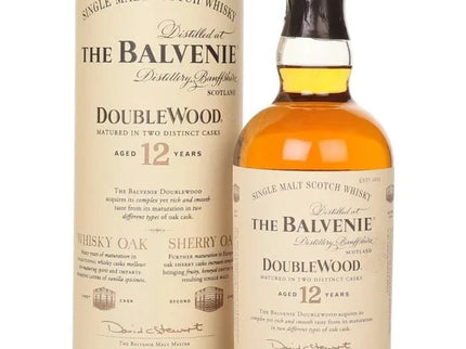 The Balvenie DoubleWood Aged 12 Years Single Malt Scotch Whisky 70cl - Scottish Store & Deli