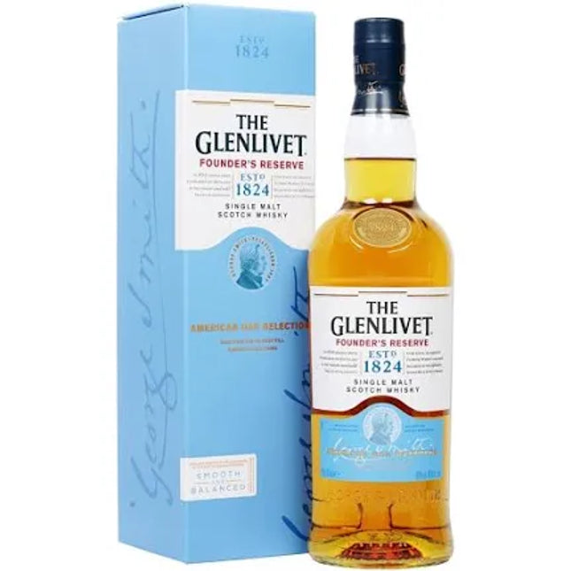The Glenlivet Founder’s Reserve Single Malt Scotch Whisky – 70cl