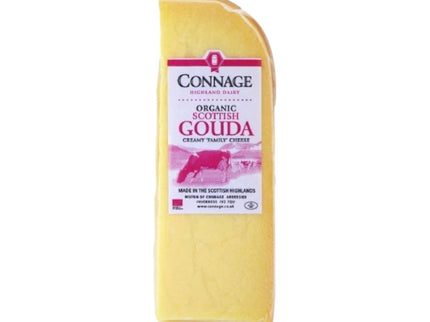 Connage Organic Gouda Wedge - Scottish Hampers