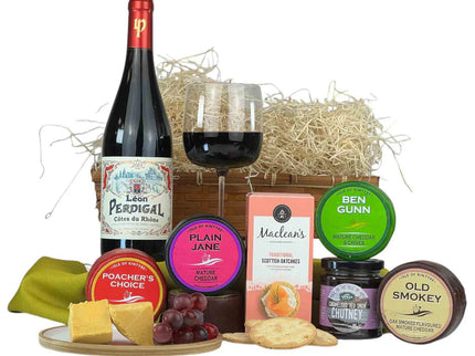 Cheese and Wine Hamper