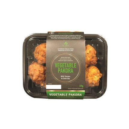 Vegetable Pakora with Tomato & Chilli Dip 370g P. K. Foods