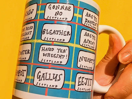 Scottish Slang Signs Mug - Scottish Patter / Satings - Scottish Store & Deli