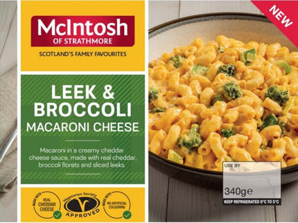 Mcintosh Leek & Broccoli Macaroni Cheese 340g