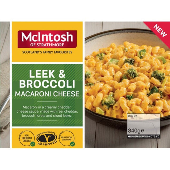 Mcintosh Leek & Broccoli Macaroni Cheese 340g