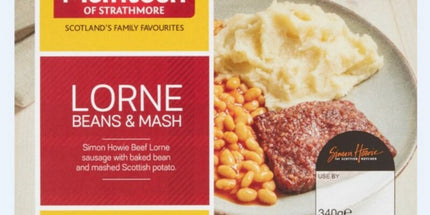 Mcintosh Lorne Sausage Beans & Mash Mcintosh 340g