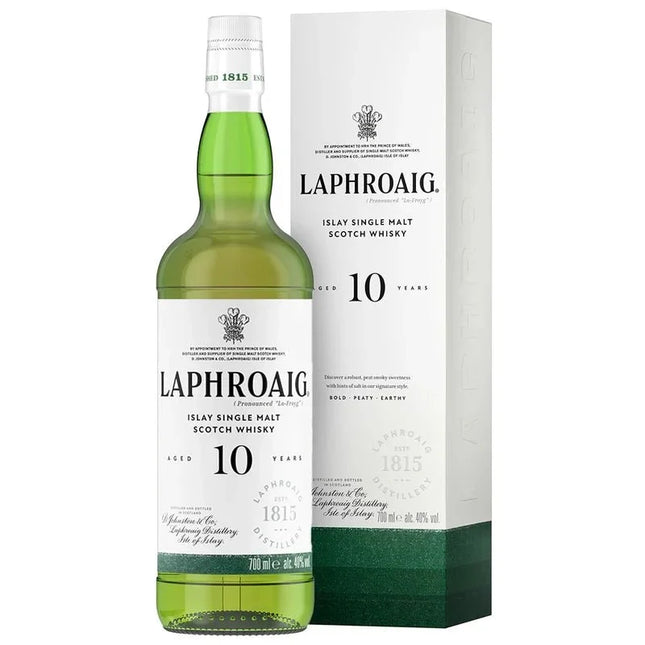 Laphroaig 10 Islay Single Malt Scotch Whisky 700ml - Scottish Store & Deli