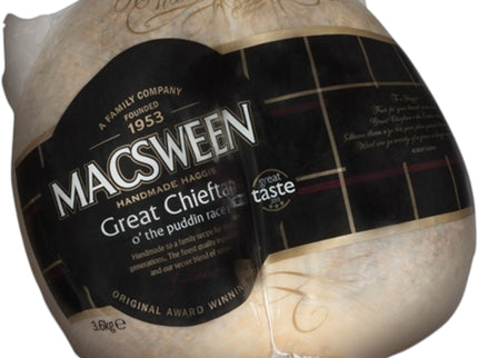 Macsween Chieftain Haggis serves 16 (nominal weight 3.6kg)