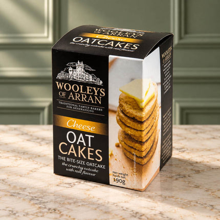 Mature Cheddar Cheese Scottish Oatcakes Macleans