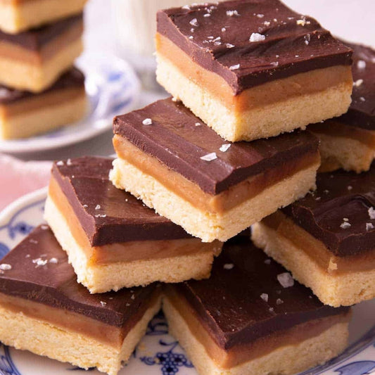 Caramel Shortbread Cobbs