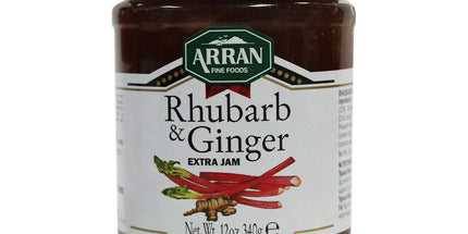 Rhubarb & Ginger Jam Preserve Taste of Arran 340g