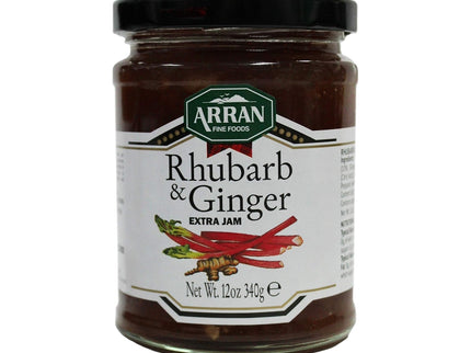 Rhubarb & Ginger Jam Preserve Taste of Arran 340g