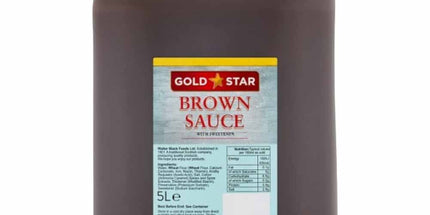 Gold Star Chip Brown Sauce 5L