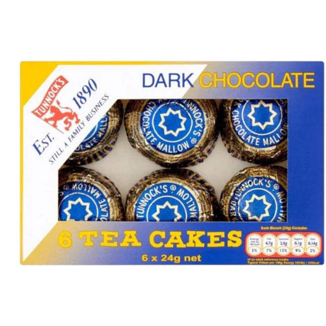 Tunnock's Tea Cakes Dark Chocolate