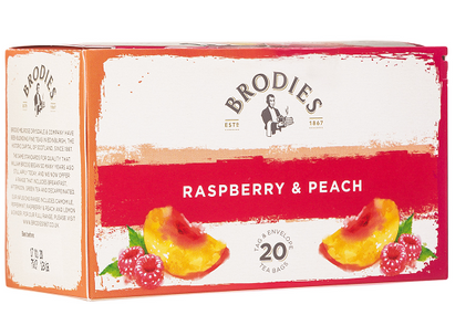 Raspberry & Peach Tea Brodies