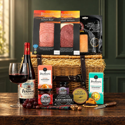 Scottish Feast with Red Wine - Scottish Store & Deli