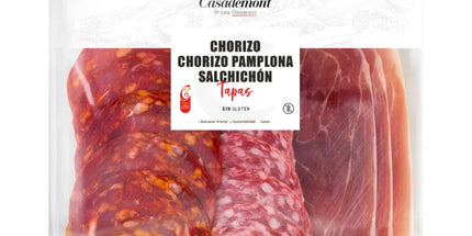 Casademont - Sliced Tapas, Serrano, Chorizo, Salami