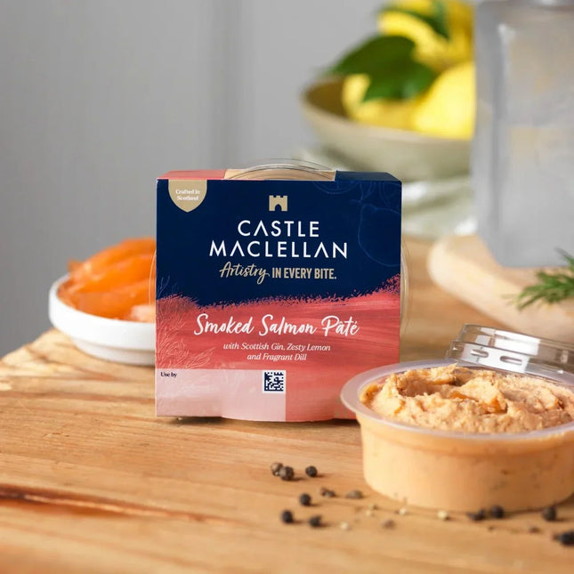 Scottish Smoked Salmon Pate Castle MacLellan - Scottish Store & Deli