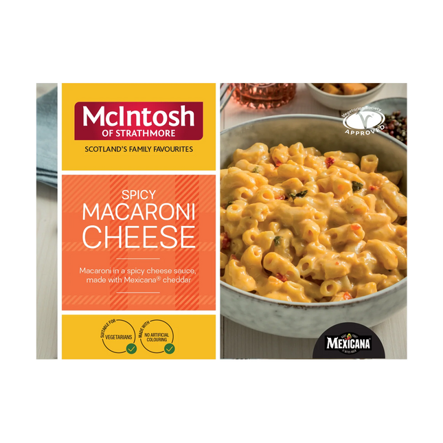 Spicy Macaroni Cheese Mcintosh 340g