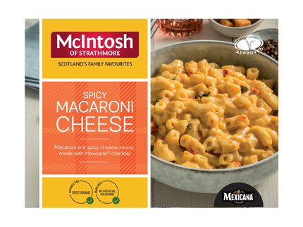 Spicy Macaroni Cheese Mcintosh 340g