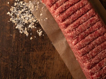 Square sausage perfect for breakfast 