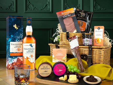 Talisker & Smokehouse Whisky Hamper - Scottish Hampers