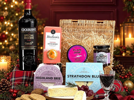 The Winter Warmer Cheese & Port Collection - Scottish Store & Deli