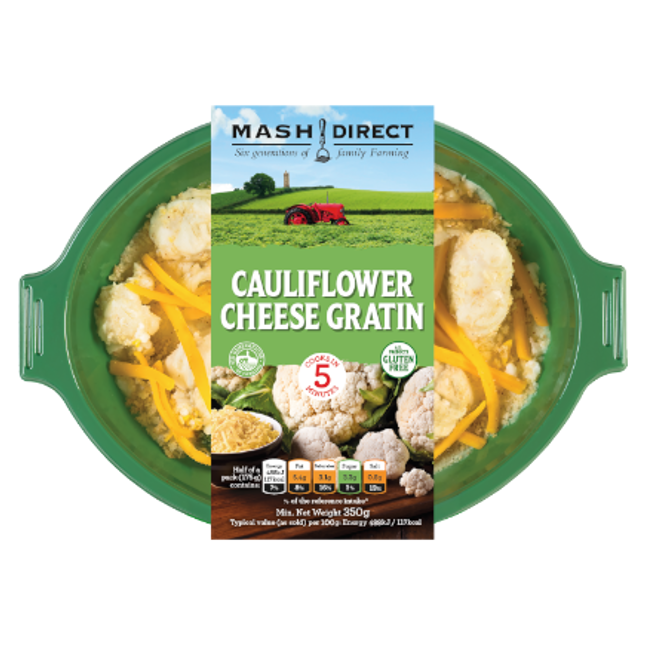 Cauliflower Cheese Gratin MASH DIRECT 350g