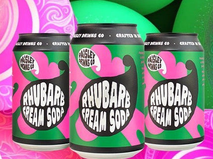 Paisley Rhubarb Cream Soda - Scottish Store & Deli