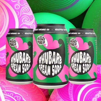 Paisley Rhubarb Cream Soda - Scottish Store & Deli