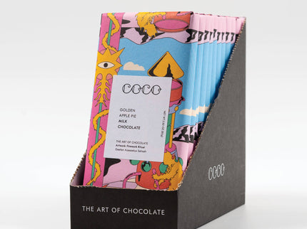 Golden Apple Pie Milk Chocolate Bar - Scottish Hampers